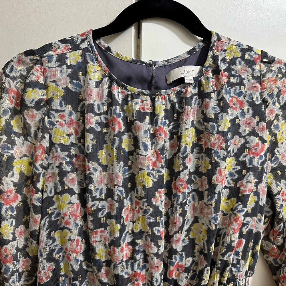 Loft floral dress